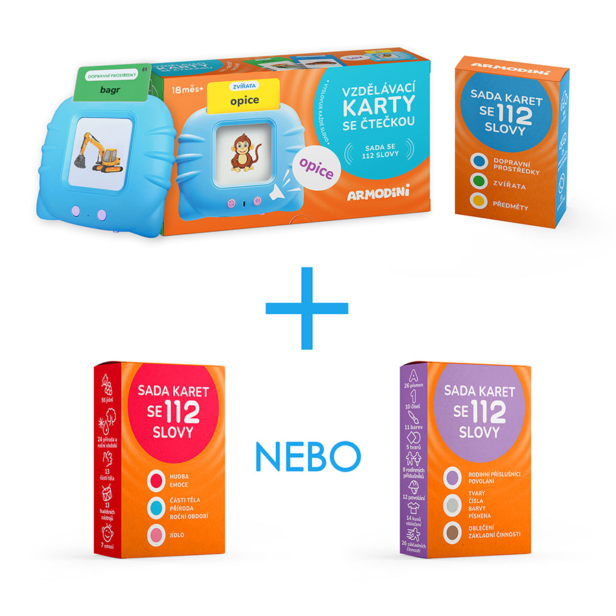 Rozšířená sada: 224 slov